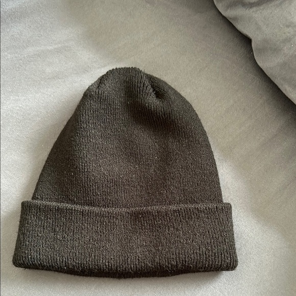 Black Knit Beanie - Picture 2 of 5